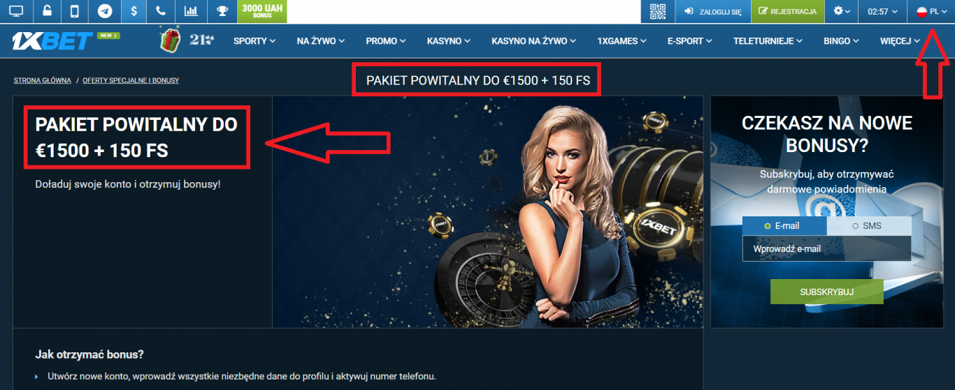 Co zrobić z punktami w kod promocyjny 1xBet krok po kroku